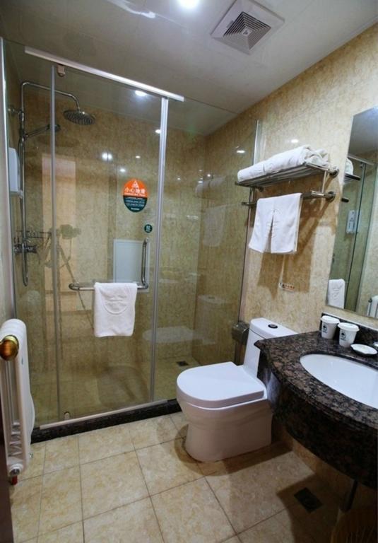 Greentree Inn Beijing Fangshan Liangxiang Suzhuang Express Hotel エクステリア 写真